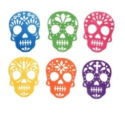 Skull Felt Coasters