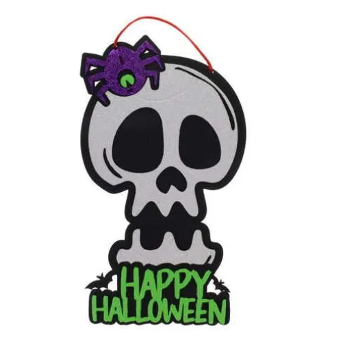 Skull Halloween Sign
