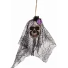 Skull with Veil Prop