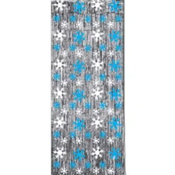 Snowflake Metallic Curtain