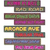 80s Street Signs Cutouts