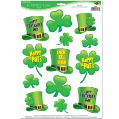 St Patrick's Day Clings
