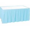 Table Skirt Light Blue
