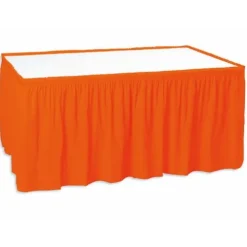 Table Skirt Orange
