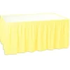 Table Skirt Yellow