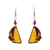 Taco Acryllic Earrings