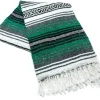 Teal Mexican Blanket
