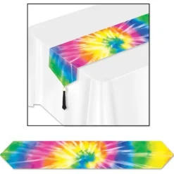 Tie Dyed Table Runner