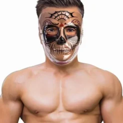 Transparent Sugar Skull Mask