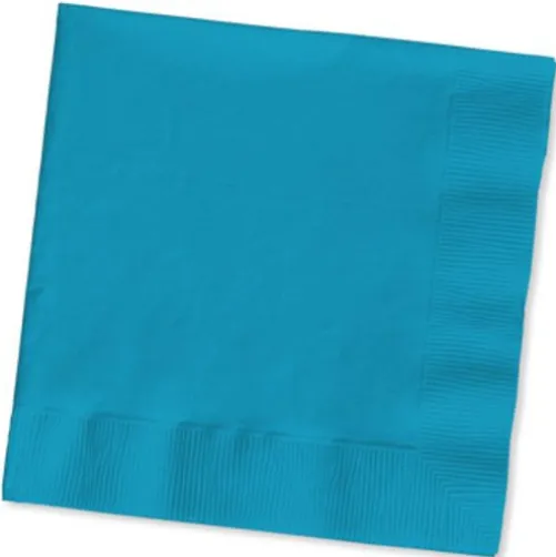 Turquoise Beverage Napkins
