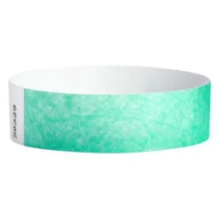 Tyvek Wristbands-Aqua