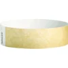 Tyvek Wristbands-Gold