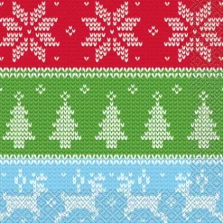Ugly Christmas Sweater Luncheon Napkin