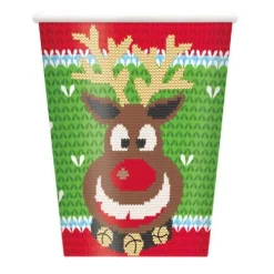 Ugly Sweater Christmas Cups