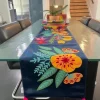 Velvet Blue Table Runner