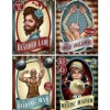 Vintage Circus Poster Cutouts