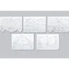 Wedding Plastic Picado Banner - White