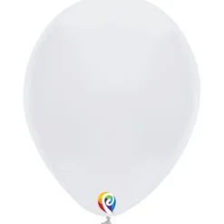12" White Balloons