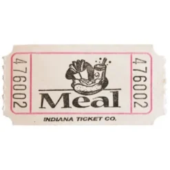 White Meal Ticket Roll