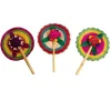 Wicker Floral Fan