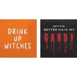 Witch Multipack Beverage Napkin