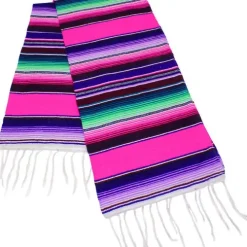 6.75' x 5' Serape Hot Pink
