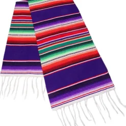 6.75' x 5' Serape Purple
