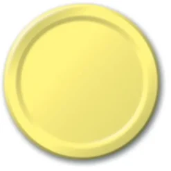 Yellow Dinner Plates