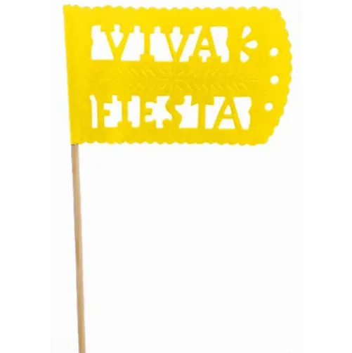 Yellow Fiesta Flag