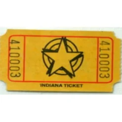 Yellow Star Ticket Roll
