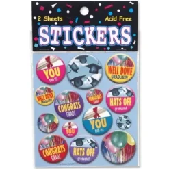 You Did It! Graduation Stickers